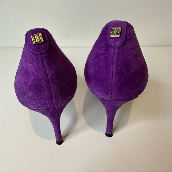 Ivanka Trump purple suede pumps women’s size 9M - Picture 5 of 16